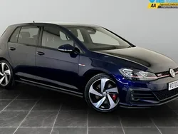 Blue Used 2020 VW Golf VII GTI Hatchback | £23,995 (Good price)