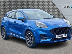 Blue Used 2021 Ford Puma Gen-E ST-Line Hatchback | £16,290 (Fair price)