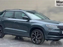 Grey Used 2020 Skoda Karoq SportLine SUV | £20,539 (A bit pricey)