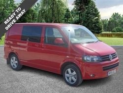 Red Used 2015 VW T5 Highline Van | £19,994 (Expensive)