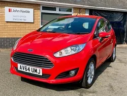 Red Used 2014 Ford Fiesta Zetec Hatchback | £4,999 (Fair price)