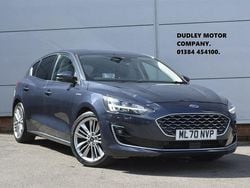 Blue Used 2020 Ford Focus Vignale Hatchback | £13,895 (Fair price)