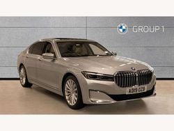 Silver Used 2019 BMW 745e Comfort Edition Sedan | £28,950 (Fair price)