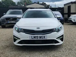 White Used 2019 Kia Optima Hybrid Sedan | £10,750