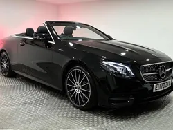 Black Used 2020 Mercedes E350 AMG Line Premium Plus Cabriolet | £36,195