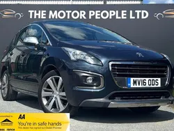 Blue Used 2016 Peugeot 3008 Allure Hatchback | £10,195 (Super price)