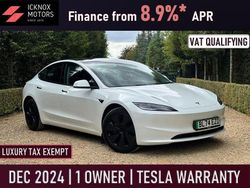 White Used 2024 Tesla Model 3 Long Range AWD Sedan | £34,990