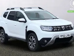 White Used 2022 Dacia Duster Prestige SUV | £18,299 (Expensive)