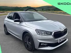 Brilliant silver metallic body / black magic pearl effect roof Used 2023 Skoda Fabia Colour Edition Hatchback | £17,000 (Fair price)