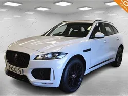 White Used 2019 Jaguar F-Pace Chequered Flag SUV | £19,990 (Fair price)