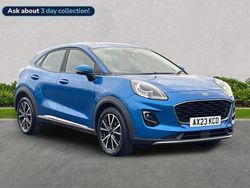 Blue Used 2023 Ford Puma Titanium Hatchback | £14,326