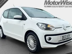 White Used 2013 VW up! high up! Hatchback | £5,995 (Fair price)