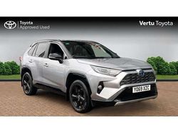 Silver Used 2020 Toyota RAV4 Hybrid Design SUV | £22,845 (Fair price)