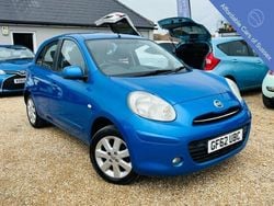Blue Used 2012 Nissan Micra Acenta Hatchback | £4,695 (Fair price)