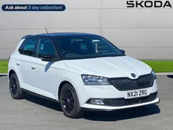 White Used 2021 Skoda Fabia Monte Carlo Hatchback | £12,690 (Fair price)