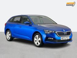 Blue Used 2022 Skoda Scala SE Hatchback | £13,195 (Fair price)