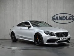 Silver Used 2019 Mercedes C63 AMG Premium Plus Coupe | £46,799 (Expensive)