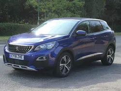 Blue Used 2018 Peugeot 3008 Allure SUV | £9,500 (Fair price)