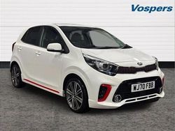 White Used 2020 Kia Picanto GT-Line Hatchback | £10,990 (Fair price)