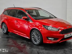 Red Used 2018 Ford Focus ST-Line Estate | £7,495 (Fair price)