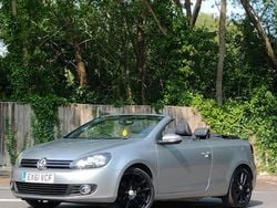 Silver Used 2011 VW Golf Cabriolet GT Cabriolet | £4,295 (Fair price)