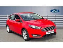 Red Used 2016 Ford Focus Zetec Hatchback | £8,250 (Fair price)