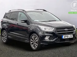 Black Used 2018 Ford Kuga ST-Line SUV | £12,999 (Fair price)