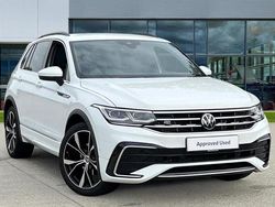 White Used 2023 VW Tiguan R-line SUV | £29,154 (Fair price)
