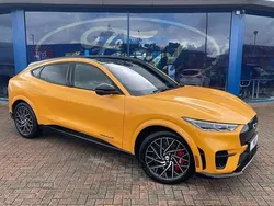 Orange Used 2022 Ford Mustang Mach-E GT SUV | £38,489 (A bit pricey)