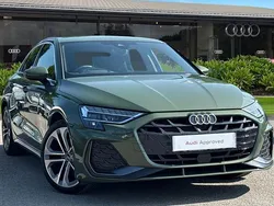 Green Used 2025 Audi A3 S-Line Sedan | £29,980 (Fair price)