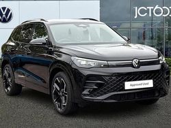 Black New 2025 VW Tiguan R-line SUV | £38,099 (Expensive)