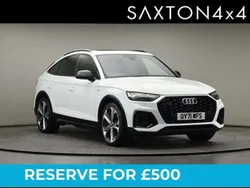 White Used 2021 Audi Q5 Sportback Advanced SUV | £37,700 (Expensive)