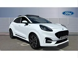White Used 2022 Ford Puma ST-Line SUV | £16,500 (Fair price)