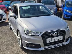 Silver Used 2015 Audi A1 S-Line Hatchback | £6,995 (Fair price)