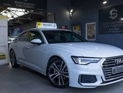 Glacier white Used 2022 Audi A6 S-Line Sedan | £28,950 (A bit pricey)