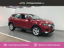 Red Used 2020 Nissan Qashqai Acenta Premium SUV | £10,697 (Good price)