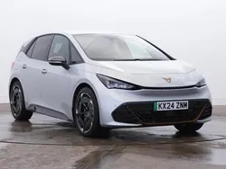 Metallic geyser silver Used 2024 Cupra Born e-Boost Hatchback | £25,190 (Fair price)