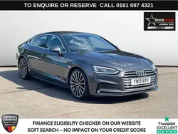 Grey Used 2019 Audi A5 Sportback S-Line Hatchback | £13,470 (Good price)