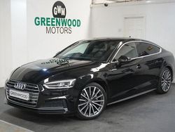 Black Used 2017 Audi A5 Sportback S-Line Hatchback | £15,990 (A bit pricey)