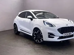 White Used 2024 Ford Puma ST-Line X Hatchback | £17,999 (Fair price)