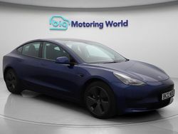 Blue Used 2022 Tesla Model 3 Standard Range Sedan | £18,400 (Fair price)