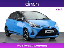 Blue Used 2019 Toyota Yaris Hatchback | £9,899 (A bit pricey)