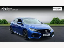 Blue Used 2018 Honda Civic Sport Hatchback | £12,069 (Good price)