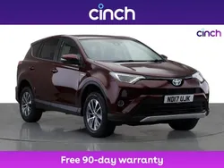Red Used 2017 Toyota RAV4 Hybrid Business Edition SUV | £12,999 (Good price)