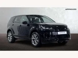Santorini black Used 2025 Land Rover Discovery Sport HSE Dynamic SUV | £45,795 (Expensive)