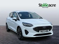 White Used 2023 Ford Fiesta Titanium X Hatchback | £15,295 (Fair price)
