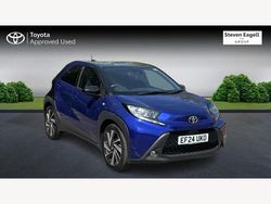 Blue Used 2024 Toyota Aygo Hatchback | £13,745 (Fair price)