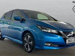 Blue Used 2021 Nissan Leaf N-Connecta Hatchback | £10,333 (Good price)