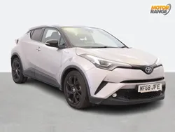 Silver Used 2018 Toyota C-HR SUV | £15,195 (Fair price)