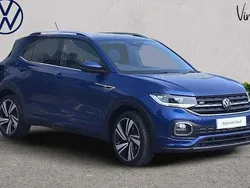 Blue Used 2022 VW T-Cross R-line SUV | £21,321 (Fair price)
